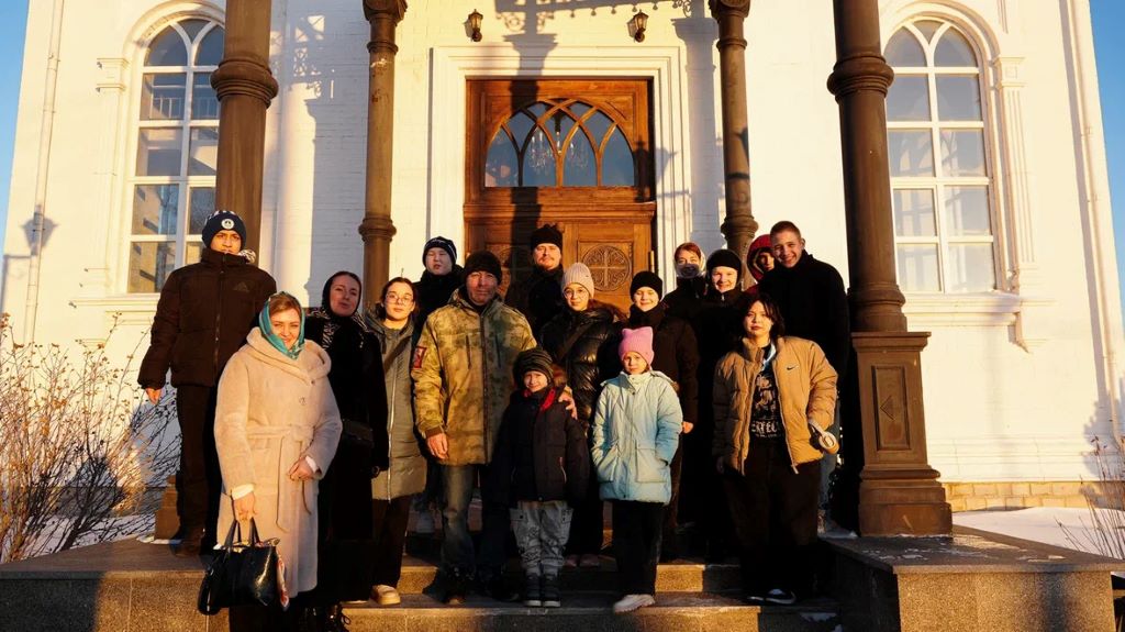 Крещенская радость в детских глазах (Астраханская область)