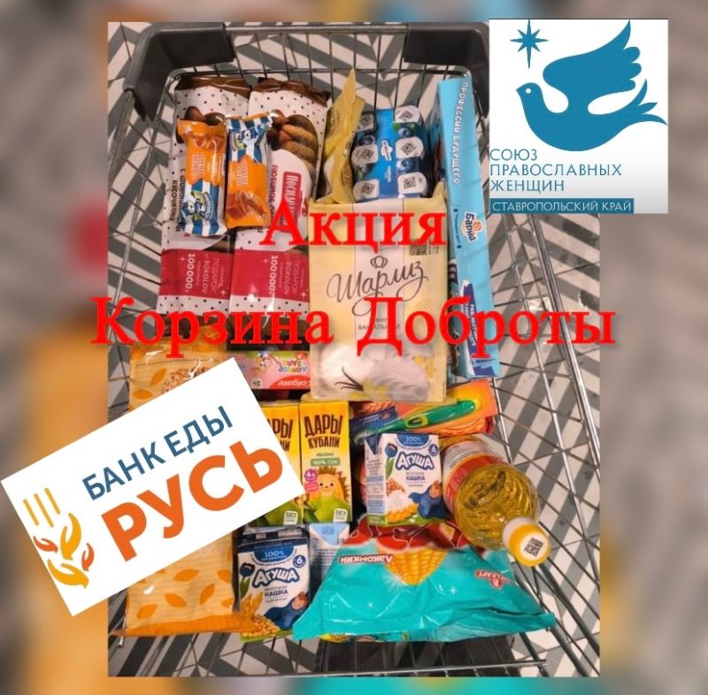 Доброта объединяет: Ставропольцы наполнили «Корзину доброты»