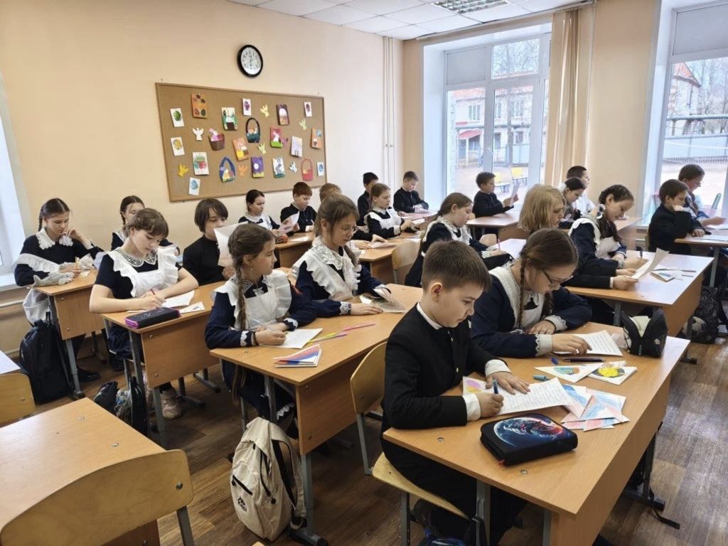 Письма и рисунки защитникам Родины (Республика Марий Эл)