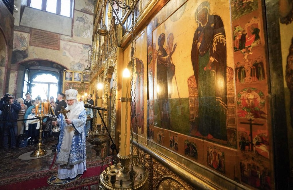 Патриаршая проповедь в праздник Благовещения Пресвятой Богородицы после Литургии в Благовещенском соборе Московского Кремля